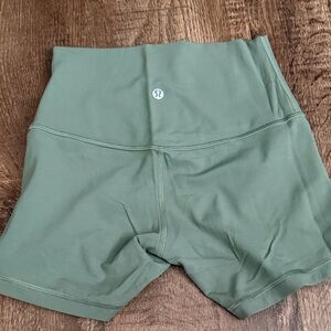 lululemon athletica Sage Green Women's Athletic Shorts